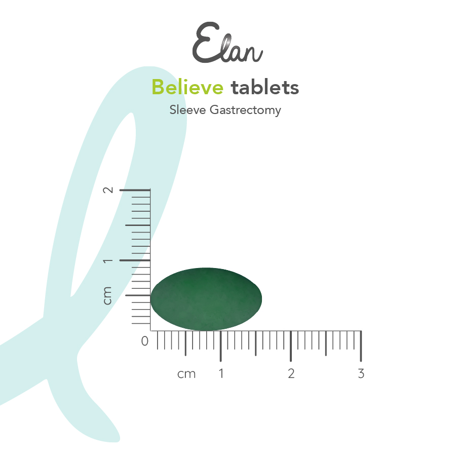Elan Believe Tablets afmetingen