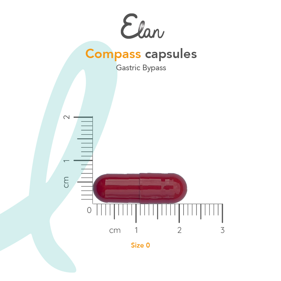 elan compass capsule afmeting