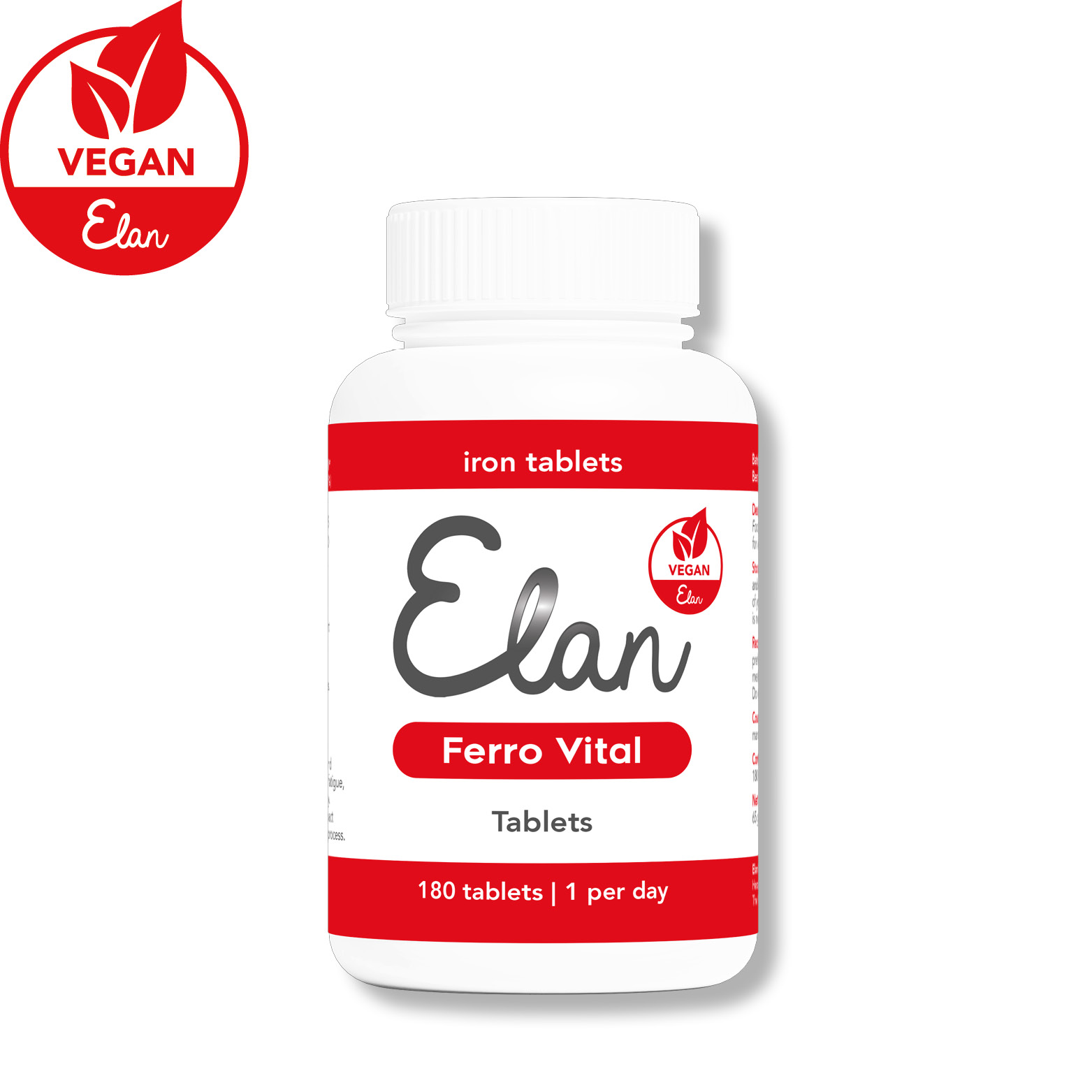 ferro vital tabletten vooraanzicht